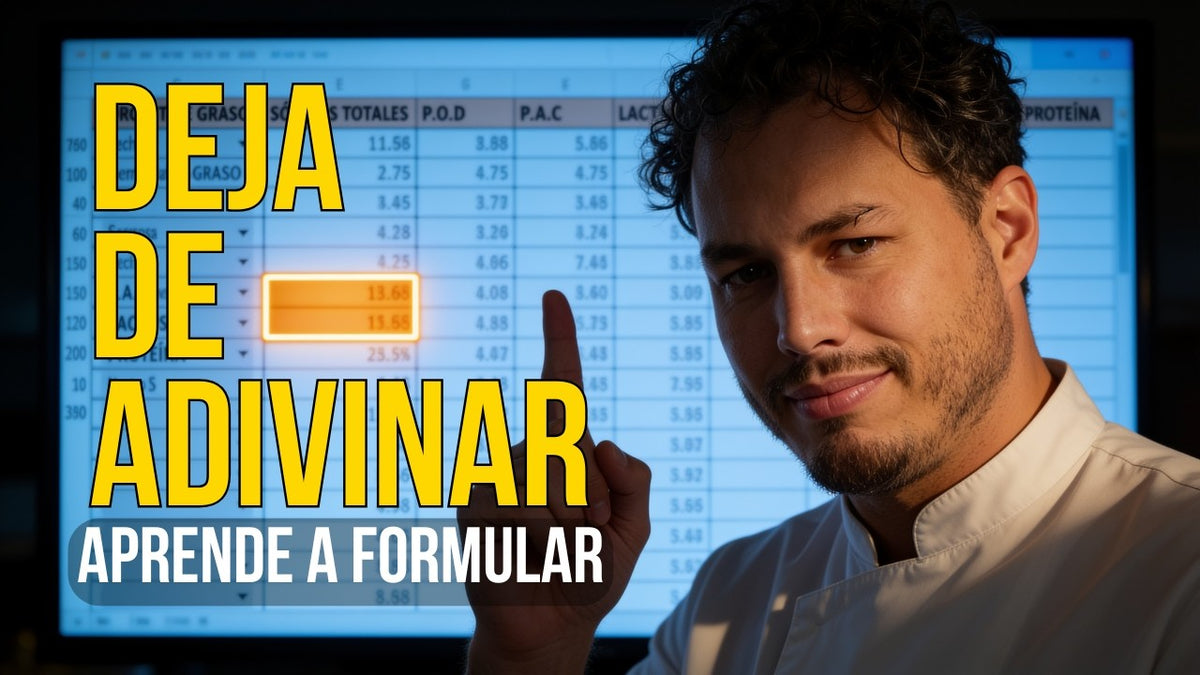Cómo formular helado artesanal paso a paso (con ejemplo de 1 kg)