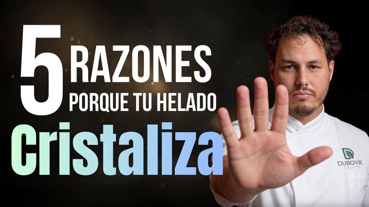 Por qué mi helado se cristaliza: 5 causas y cómo evitarlo